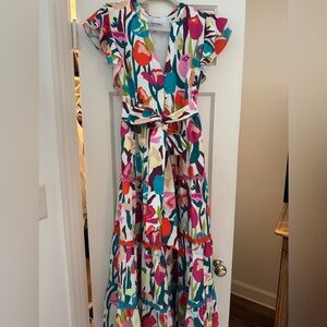 Crosby Colorful Floral Maxi Dress